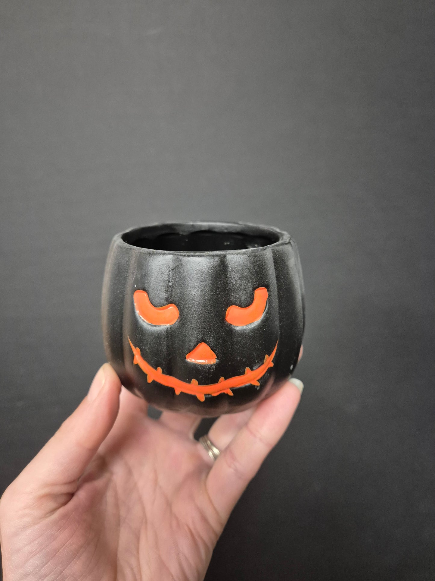 Ceramic Pumpkin Pot & Plant Bundle