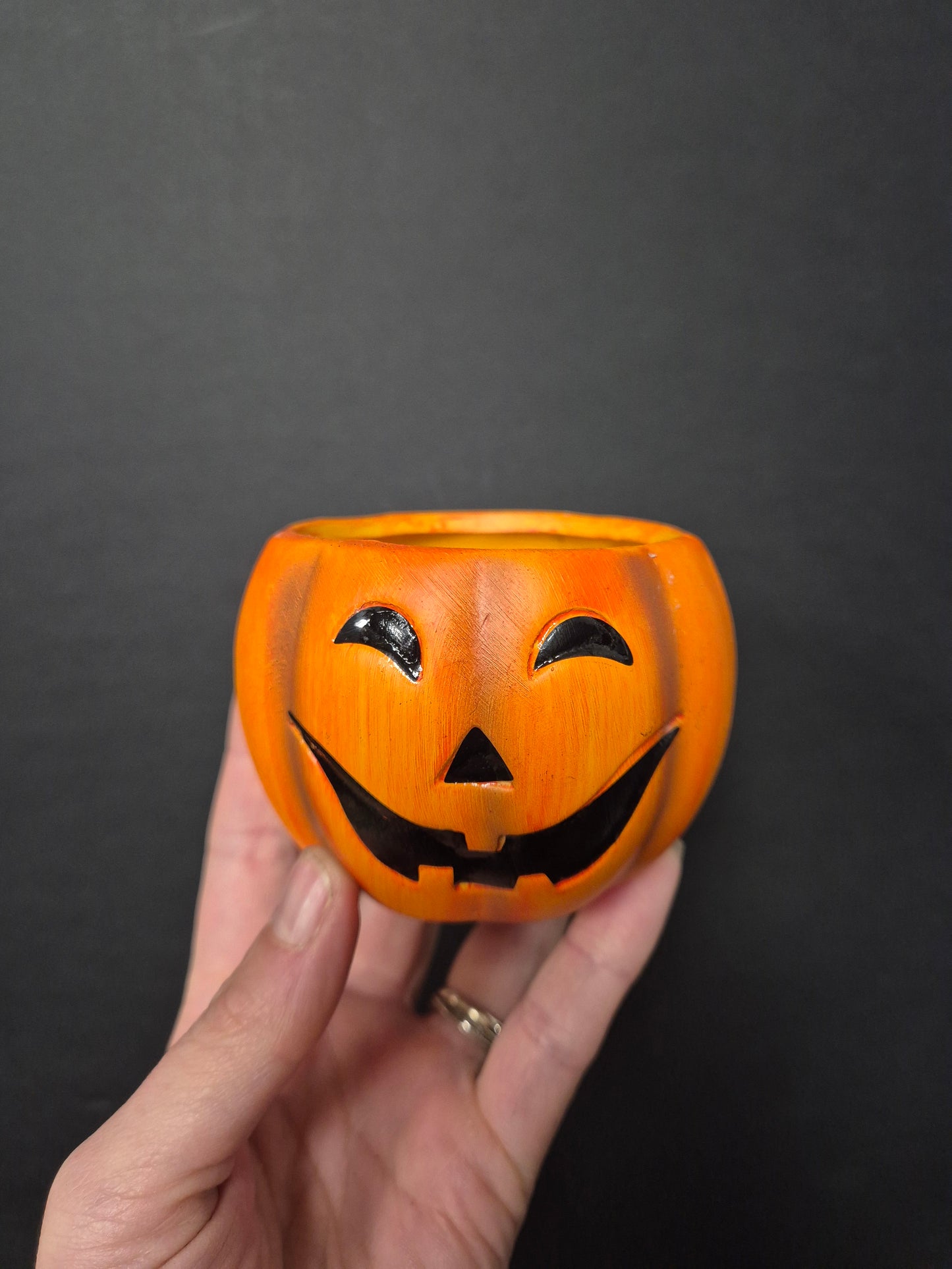 Ceramic Pumpkin Pot & Plant Bundle